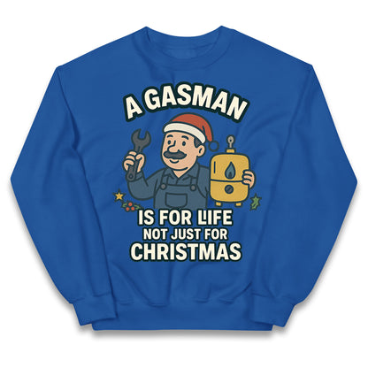 Gasman Christmas Kids Jumper