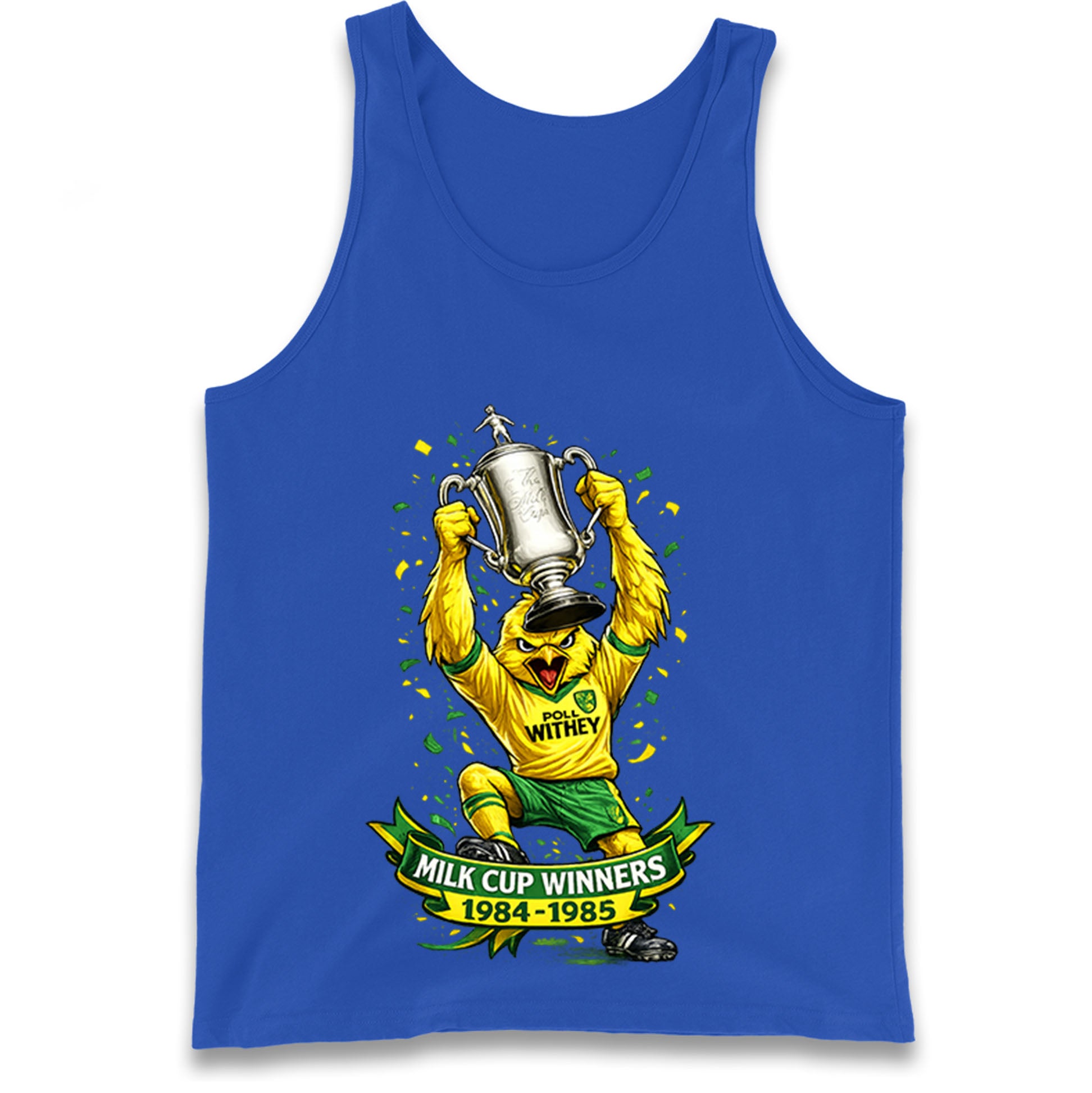 Norwich City Milk Cup Winners Tank Top