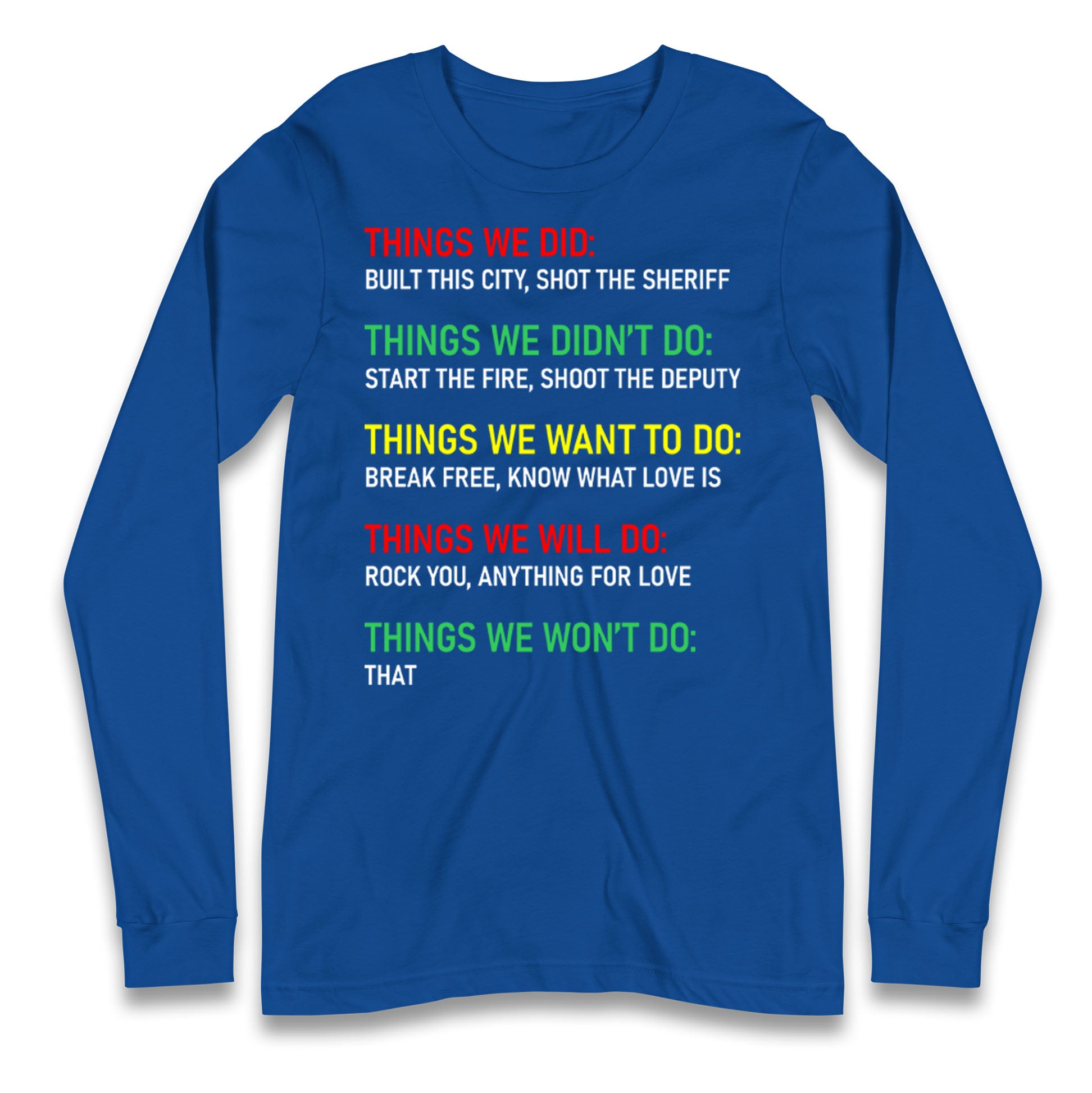 Bob Marley Music Longsleeve T Shirt