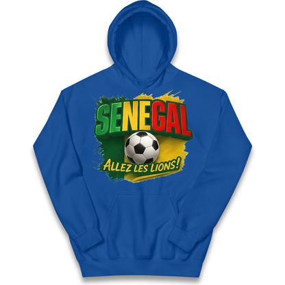 Senegal Retro World Cup Kids Hoodie
