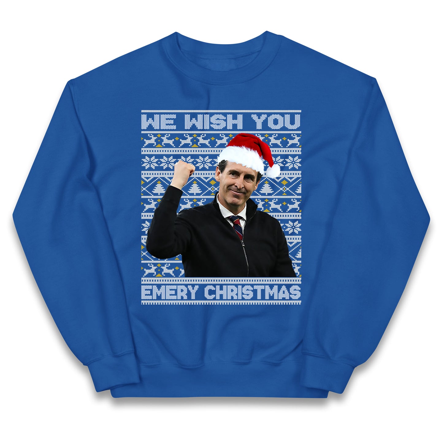 unai emery christmas jumper