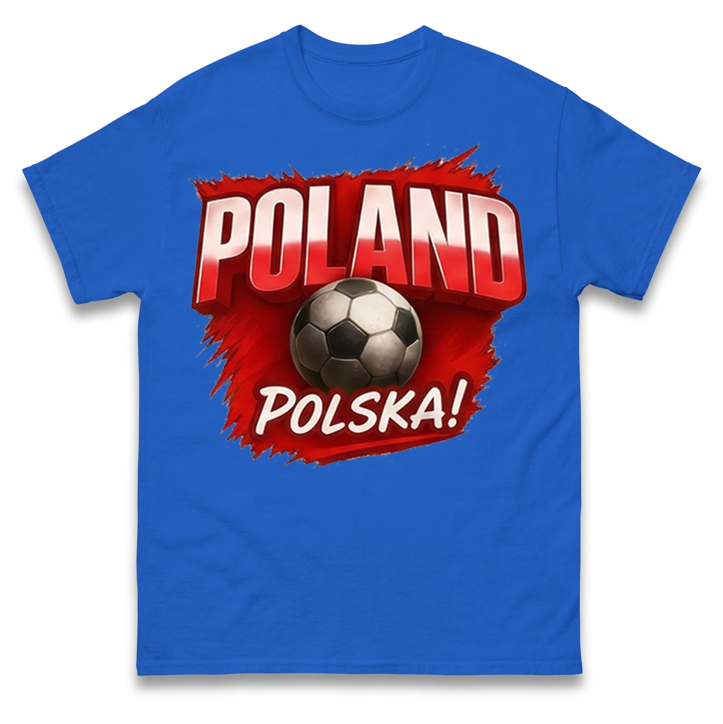 Poland Retro World Cup T Shirt 
