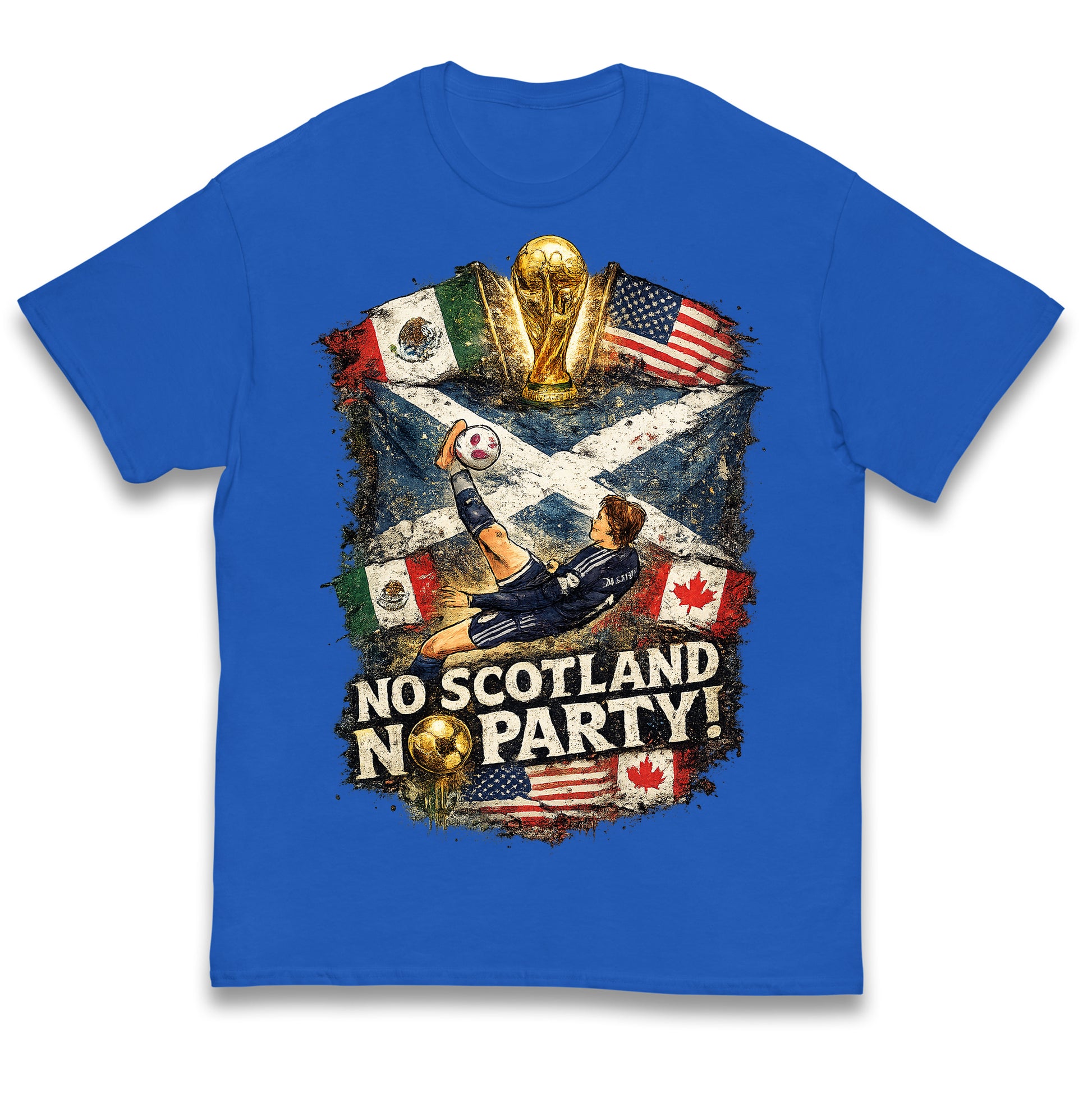 No Scotland No Party World Cup 2026 Kids T Shirt