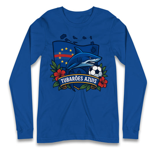 Cape Verde Football Longsleeve T Shirt