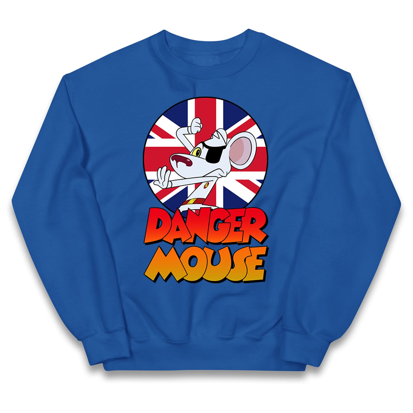 Danger Mouse Union Jack Kids Jumper