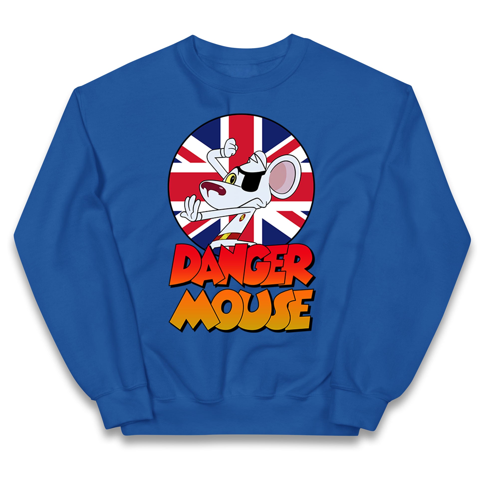 Danger Mouse Union Jack Kids Jumper
