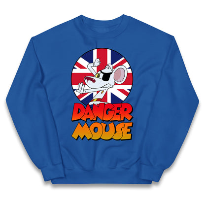 Danger Mouse Union Jack Kids Jumper