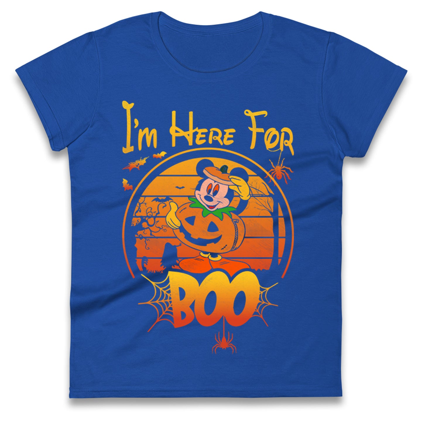 Mickey Mouse Im Here For Boo Halloween t shirt
