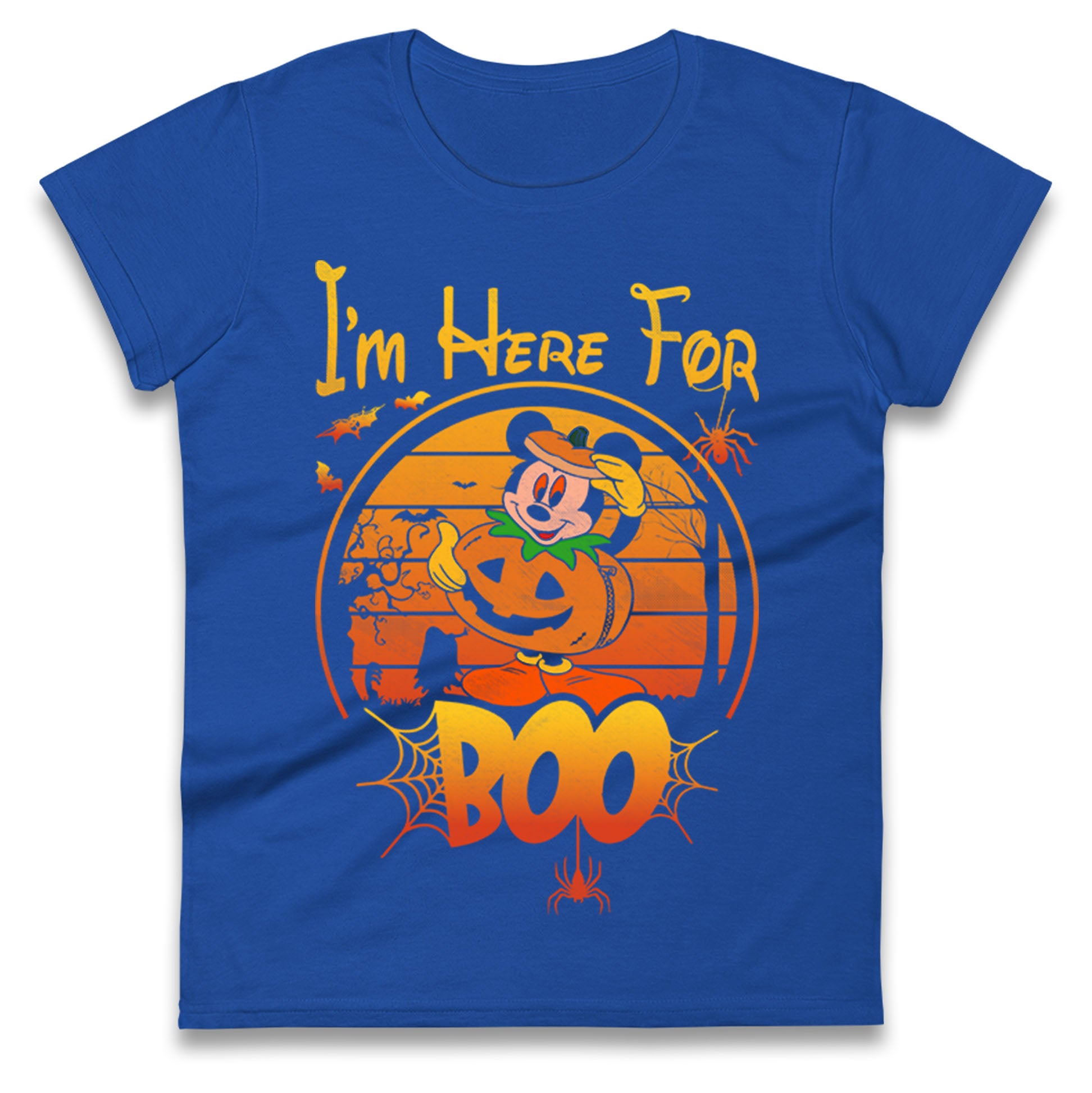 Mickey Mouse Im Here For Boo Halloween t shirt
