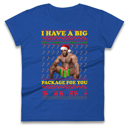 barry wood christmas womens t shirt