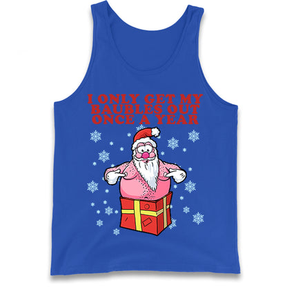 Fat Santa Christmas Funny Tank Top