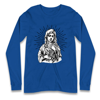 Mary Mother Of God Longsleeve T Shirt