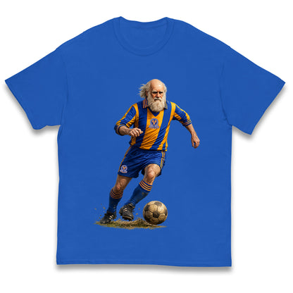 Shrewsbury Town Charles Darwin Football Kids T Shirt