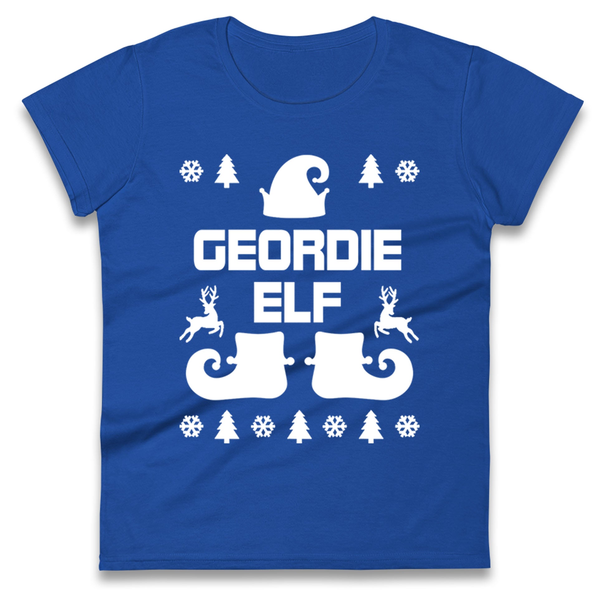 Geordie Christmas Ladies T Shirt