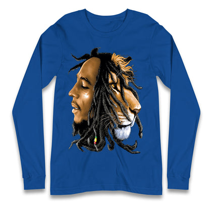 Bob Marley Lion Long Sleeve Shirt