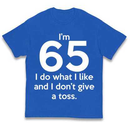 65th Birthday Kids T Shirt