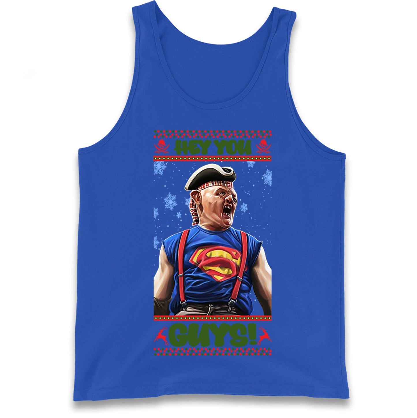sloth christmas tank top