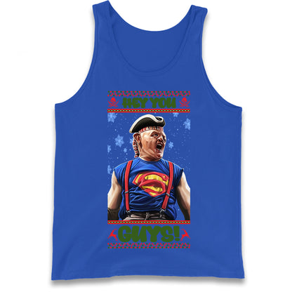 sloth christmas tank top
