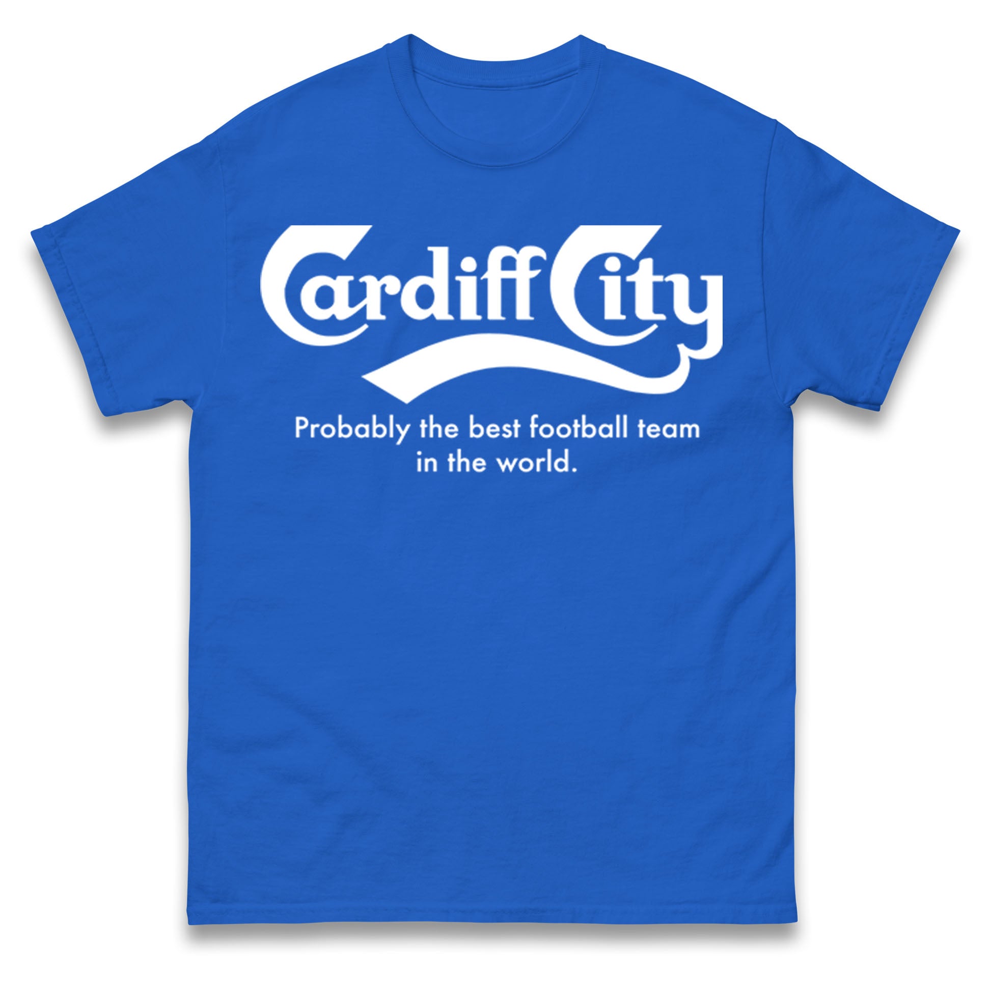 Cardiff City FC Football T Shirt