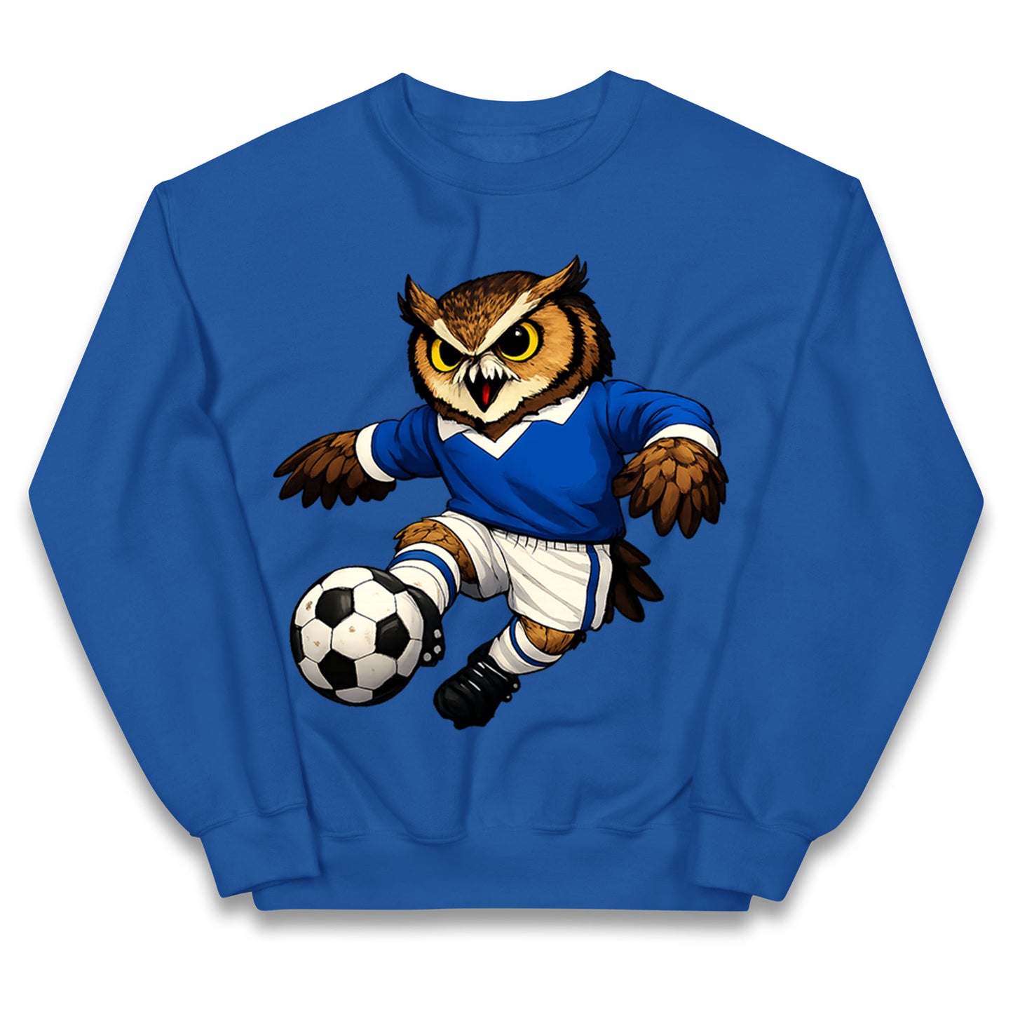 Retro Oldham Football Kids Jumper