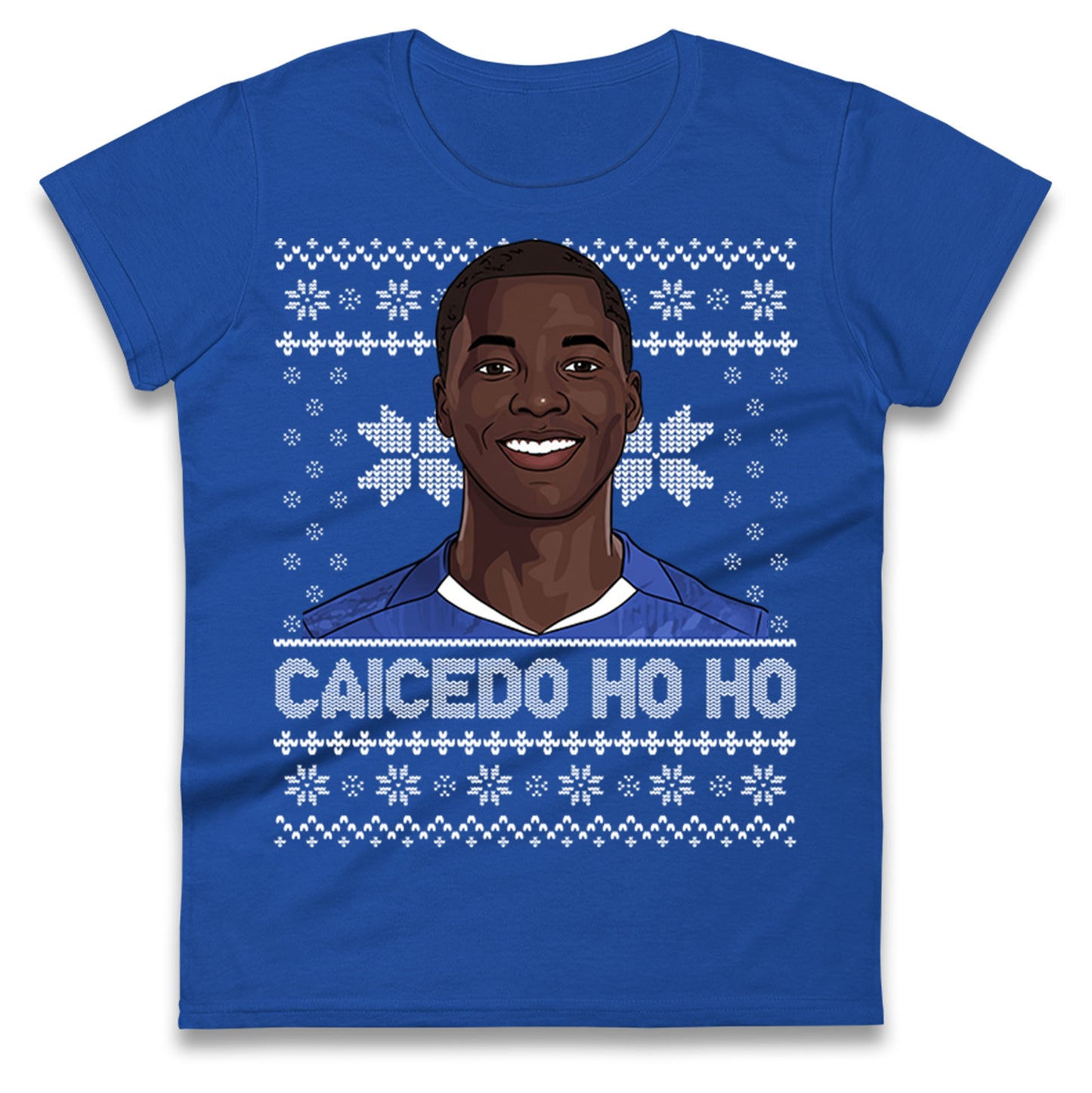 Moises Caicedo Christmas Ladies T Shirt