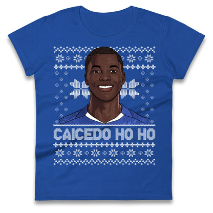 Moises Caicedo Christmas Ladies T Shirt