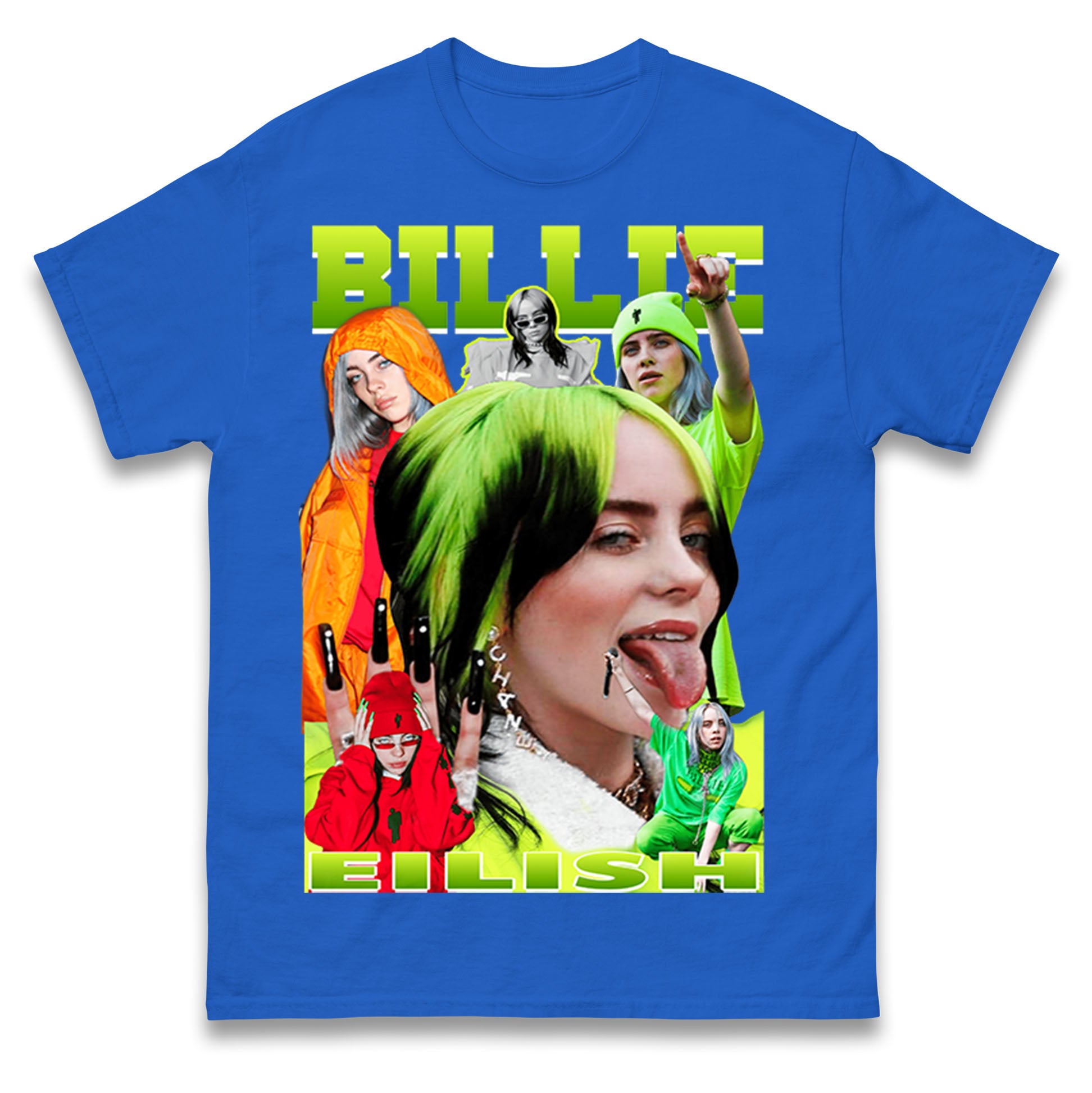 Billie Eilish Green T Shirt