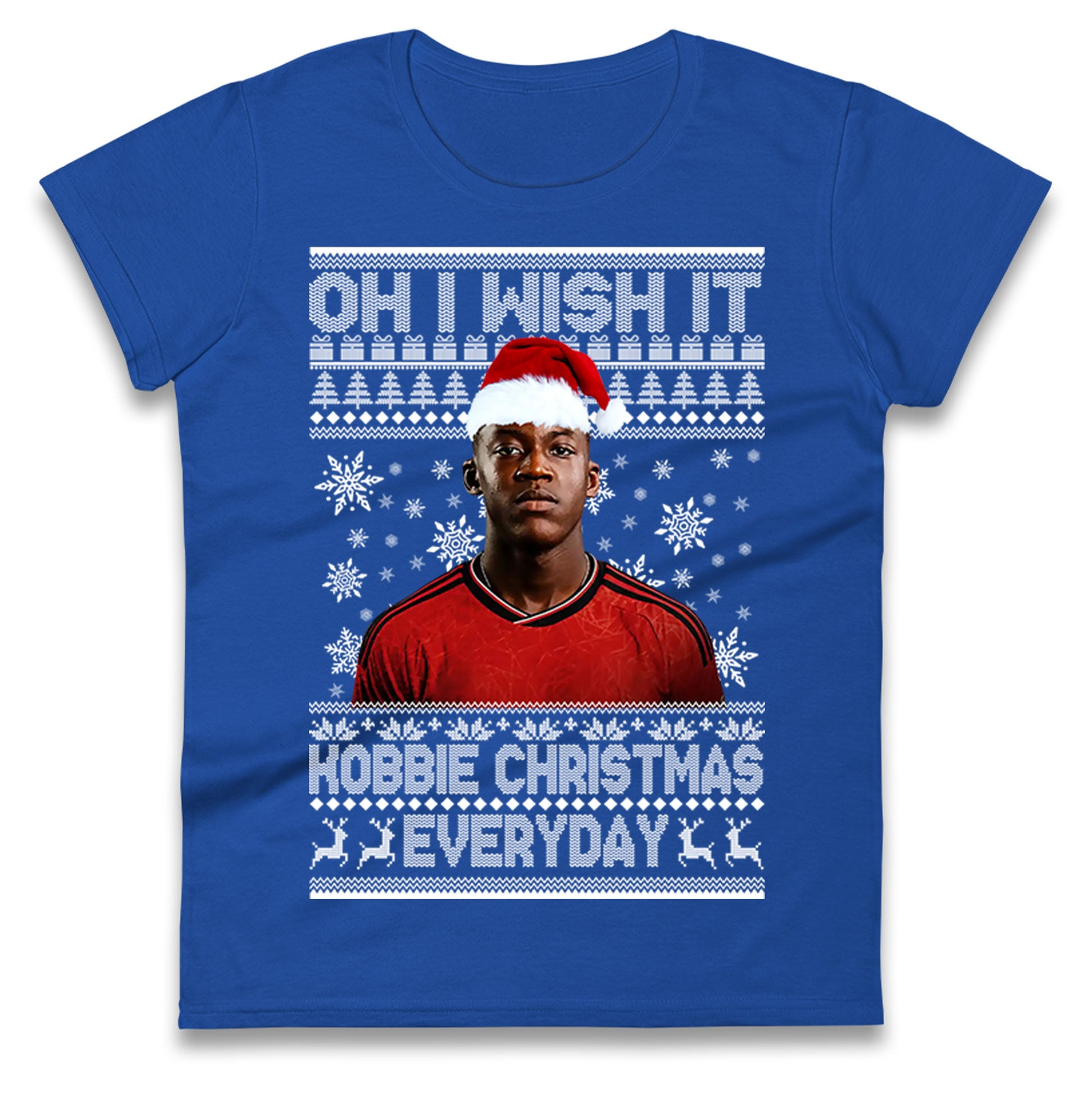 Kobbie Mainoo Christmas Ladies T Shirt