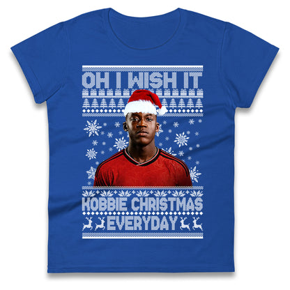 Kobbie Mainoo Christmas Ladies T Shirt