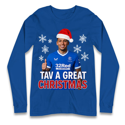 Tav a Great Christmas Rangers Longsleeve T Shirt