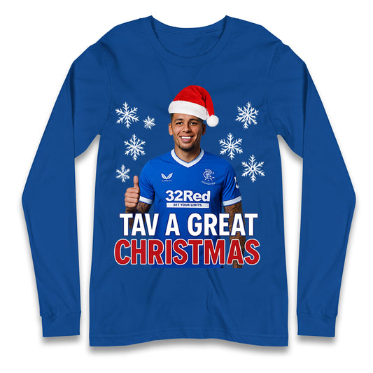 Tav a Great Christmas Rangers Longsleeve T Shirt