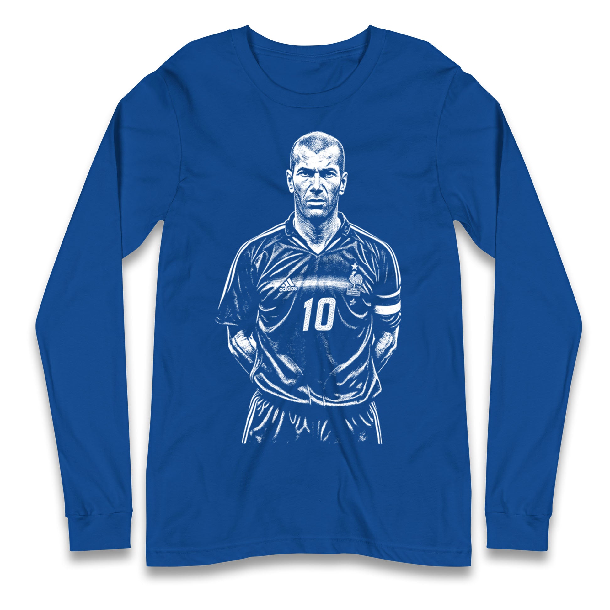 Zidane France 10 Longsleeve T Shirt