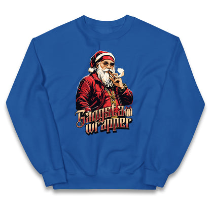 Santa Claus Gangster Kids Jumper