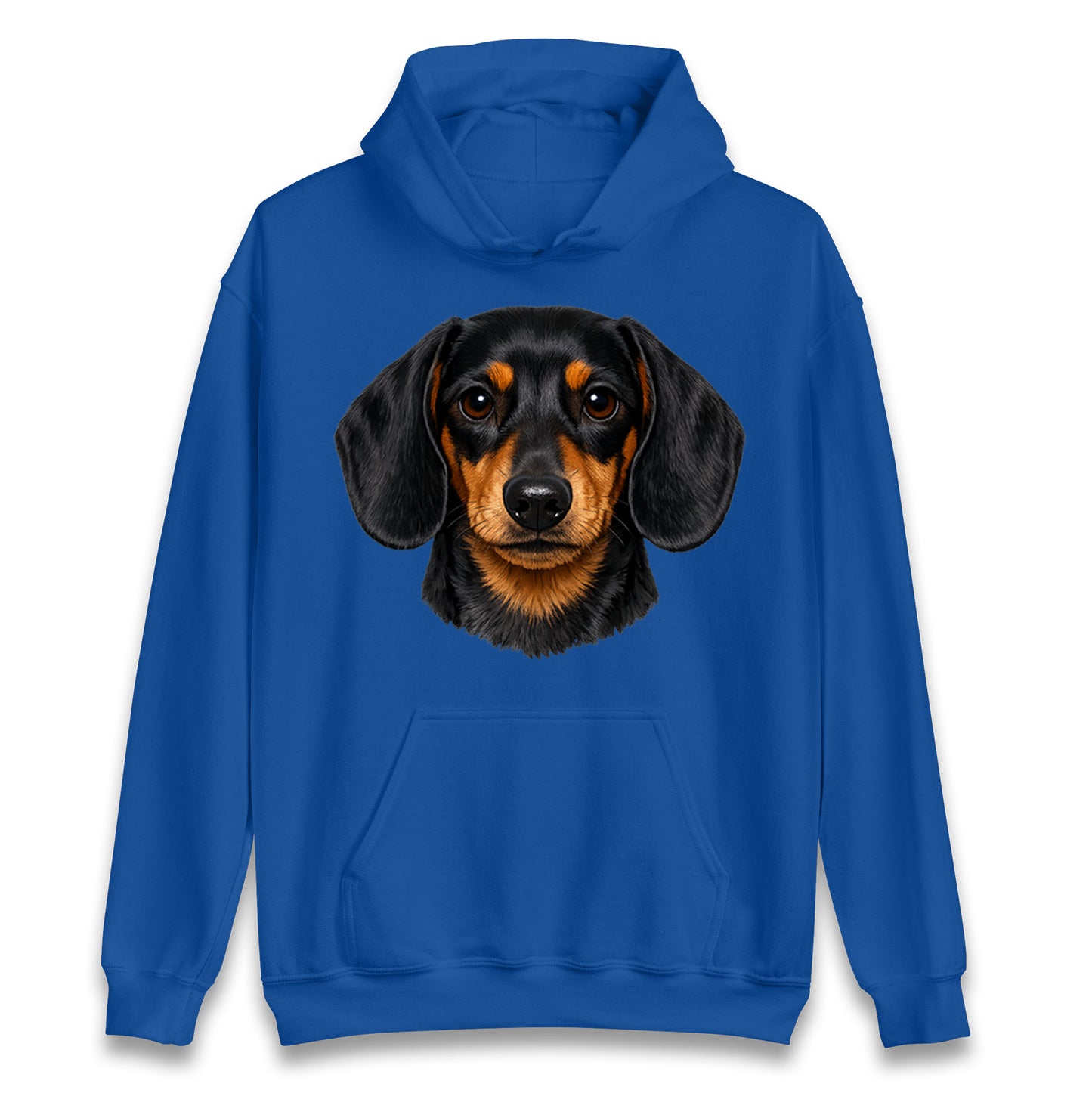 Dachshund Dog Face Hoodie