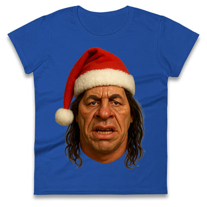 Bret Hart Christmas Ladies T Shirt