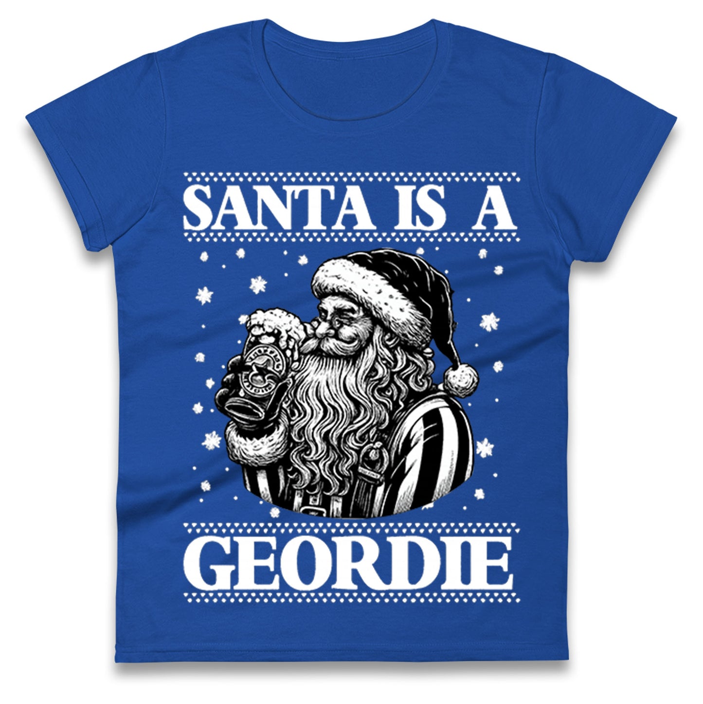 Newcastle Xmas Ladies T Shirt
