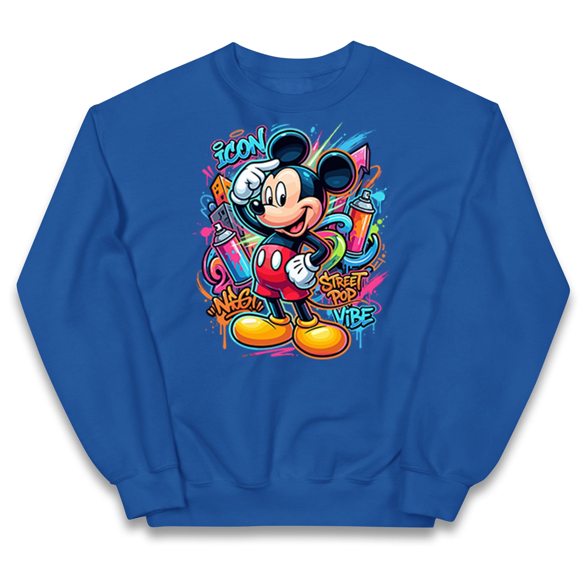Graffiti Mickey Kids Jumper