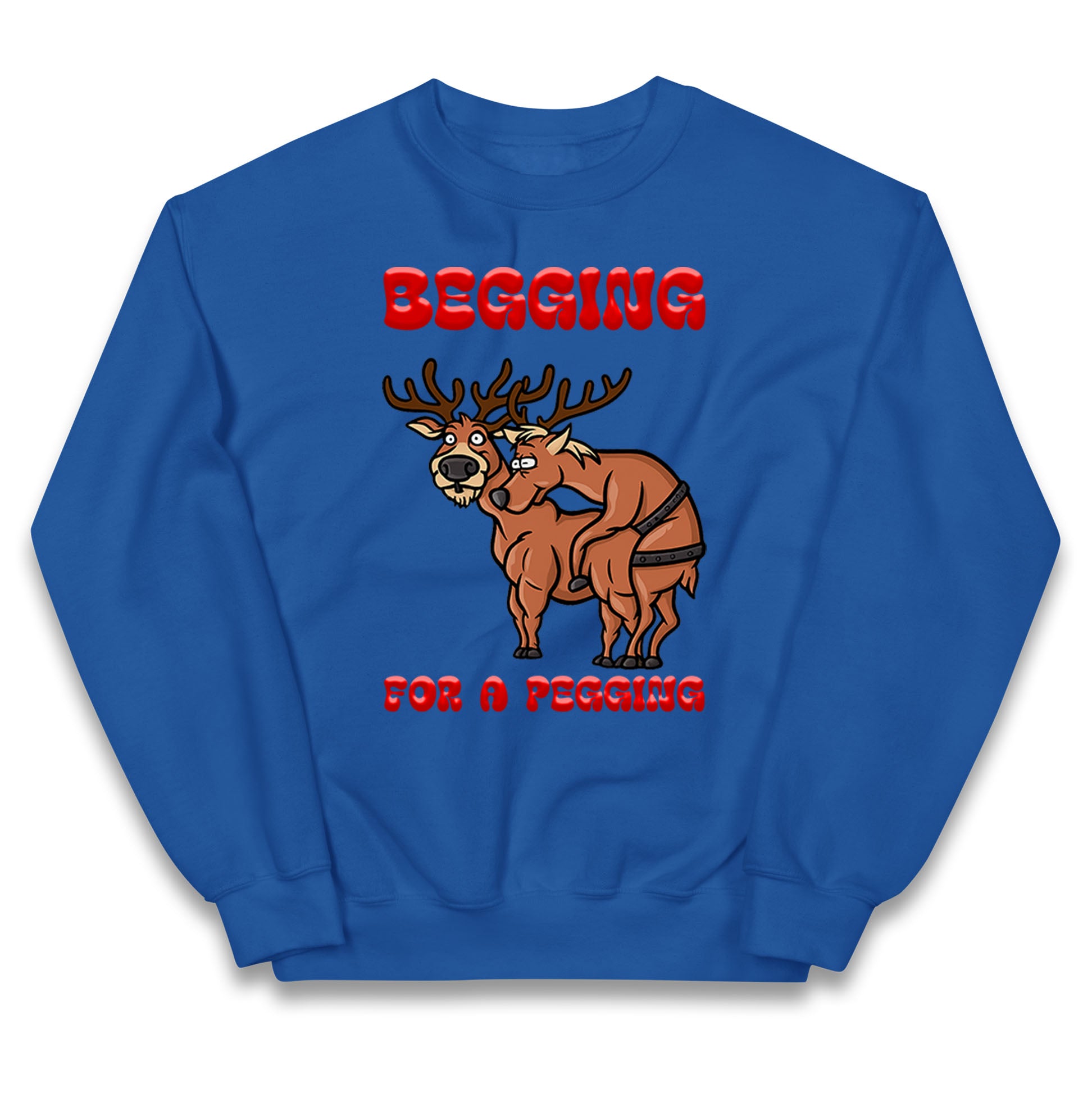 Deer Christmas Kids Jumper