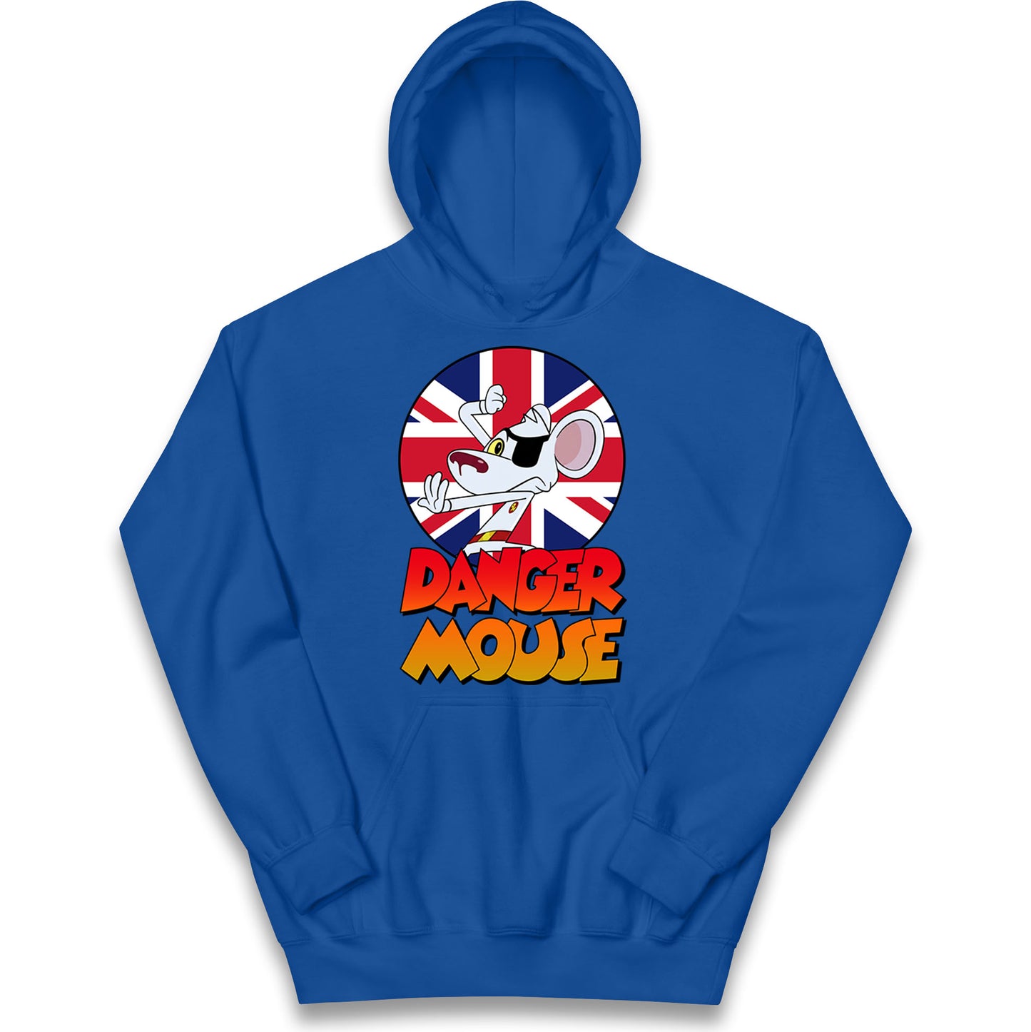 Danger Mouse Union Jack Kids Hoodie