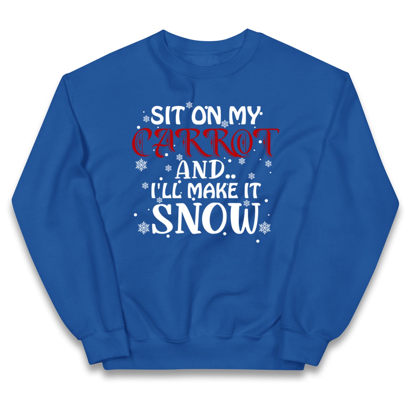 Rude Christmas Kids Jumper