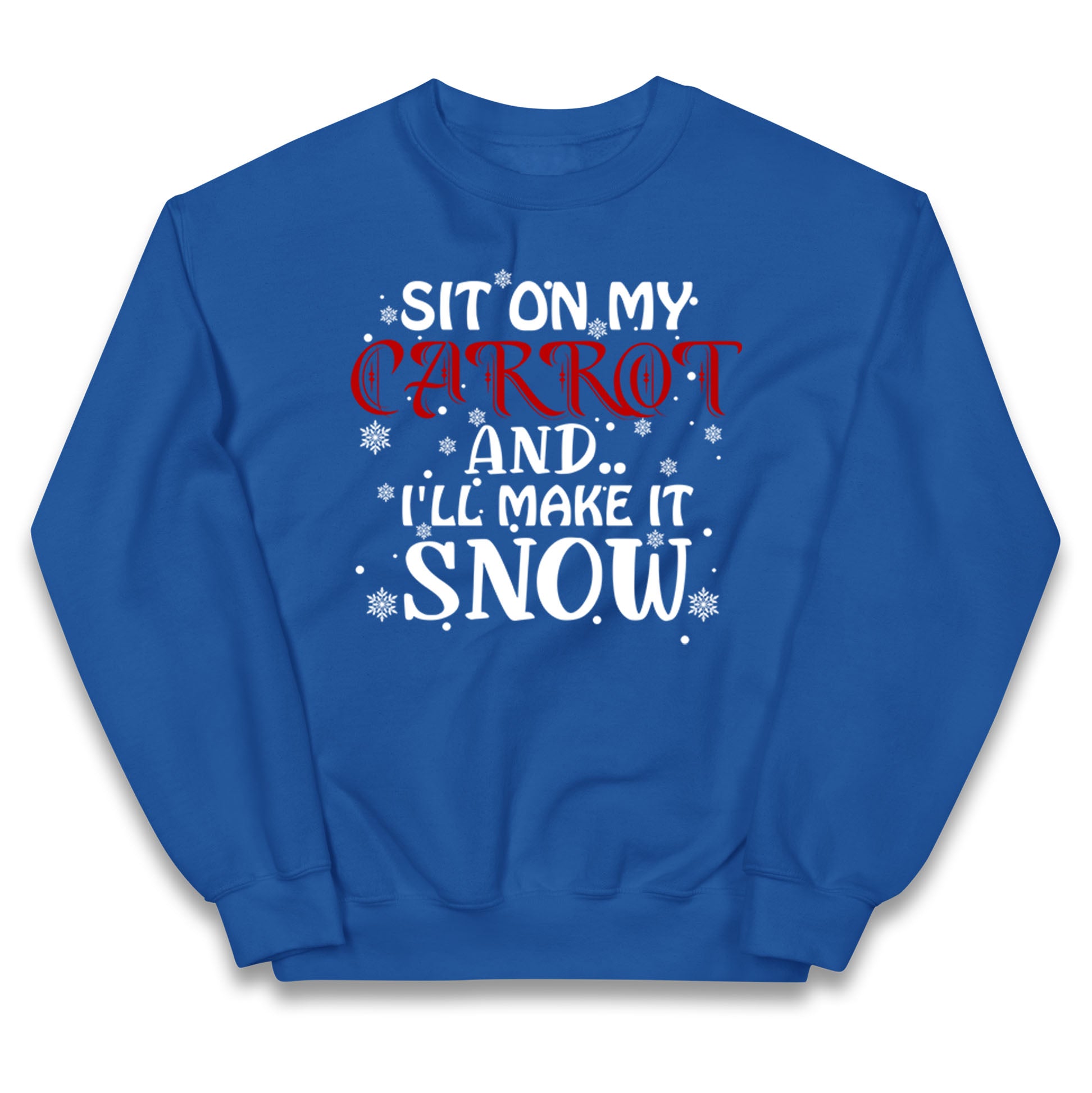 Rude Christmas Kids Jumper