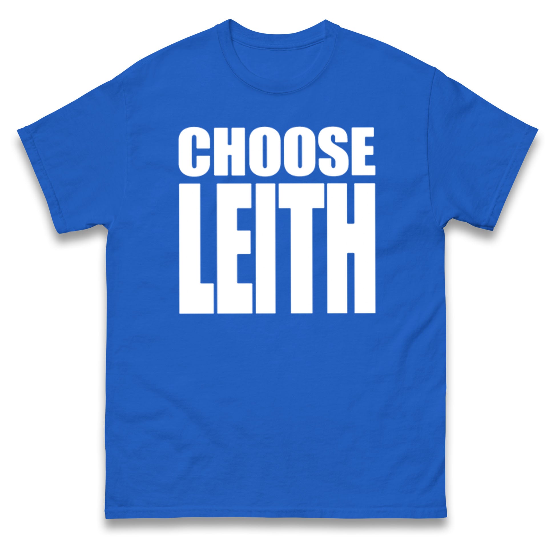 Hibs FC Choose Leith Football T Shirt
