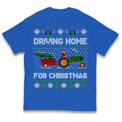 John Deere Christmas Kids T Shirt 