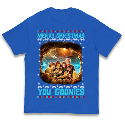 The Goonies Christmas Kids T Shirt