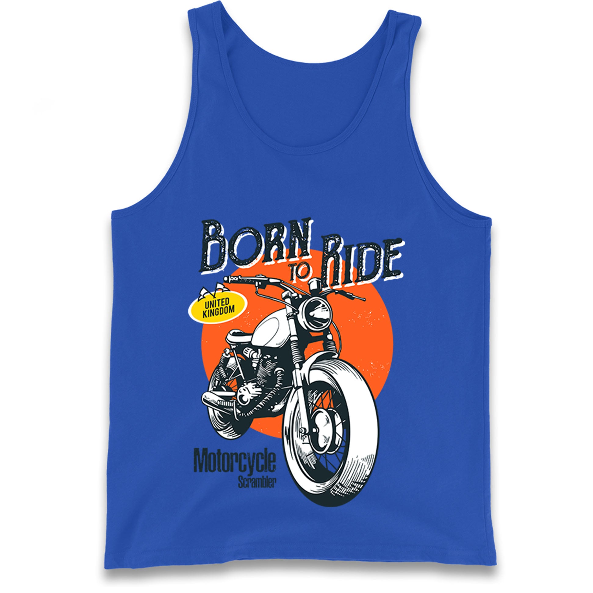 Born To Ride UK Tank Top