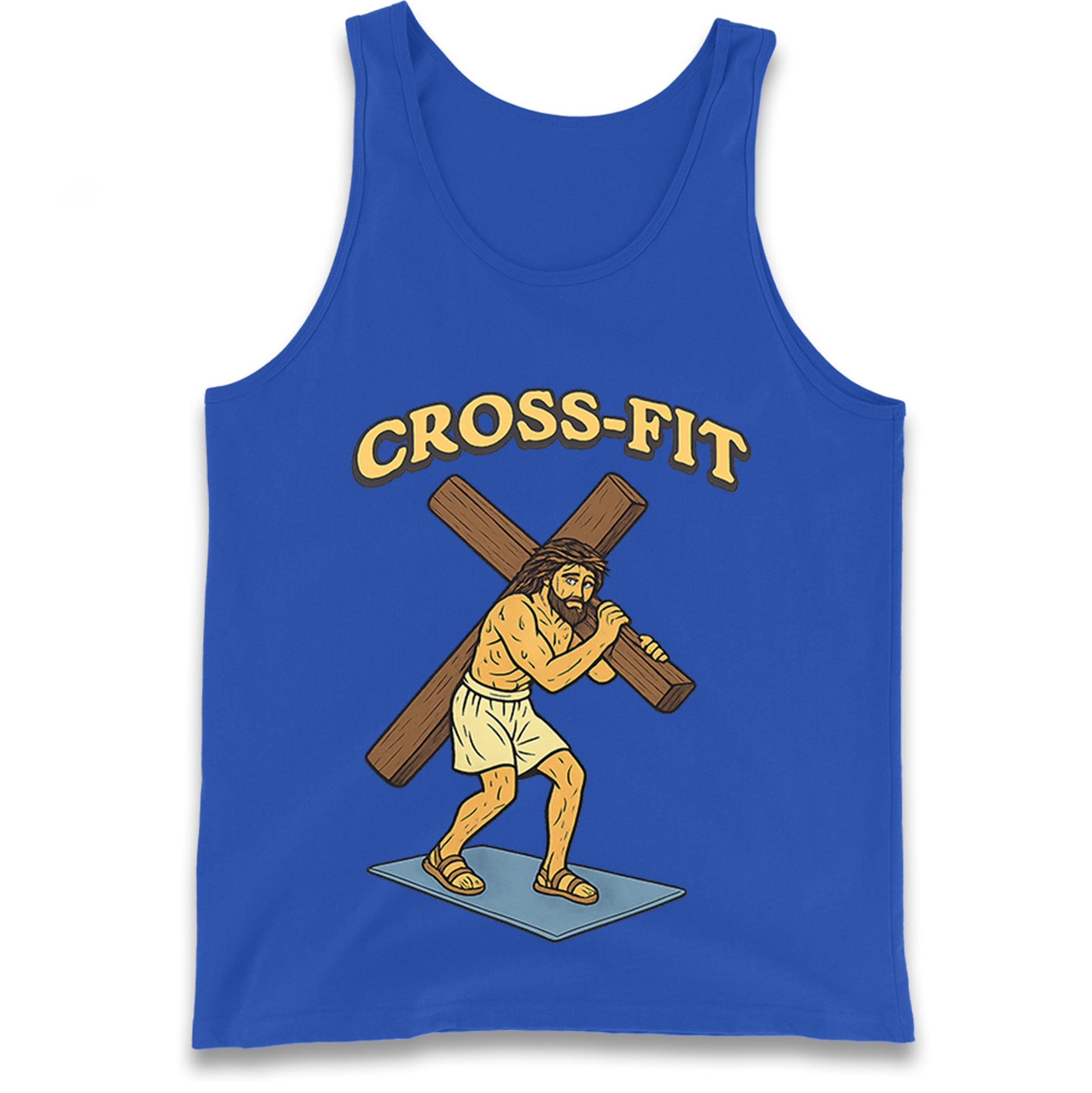 Jesus Cross Fit Tank Top