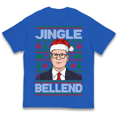 Keir Starmer Jingle Bell End Kids T Shirt