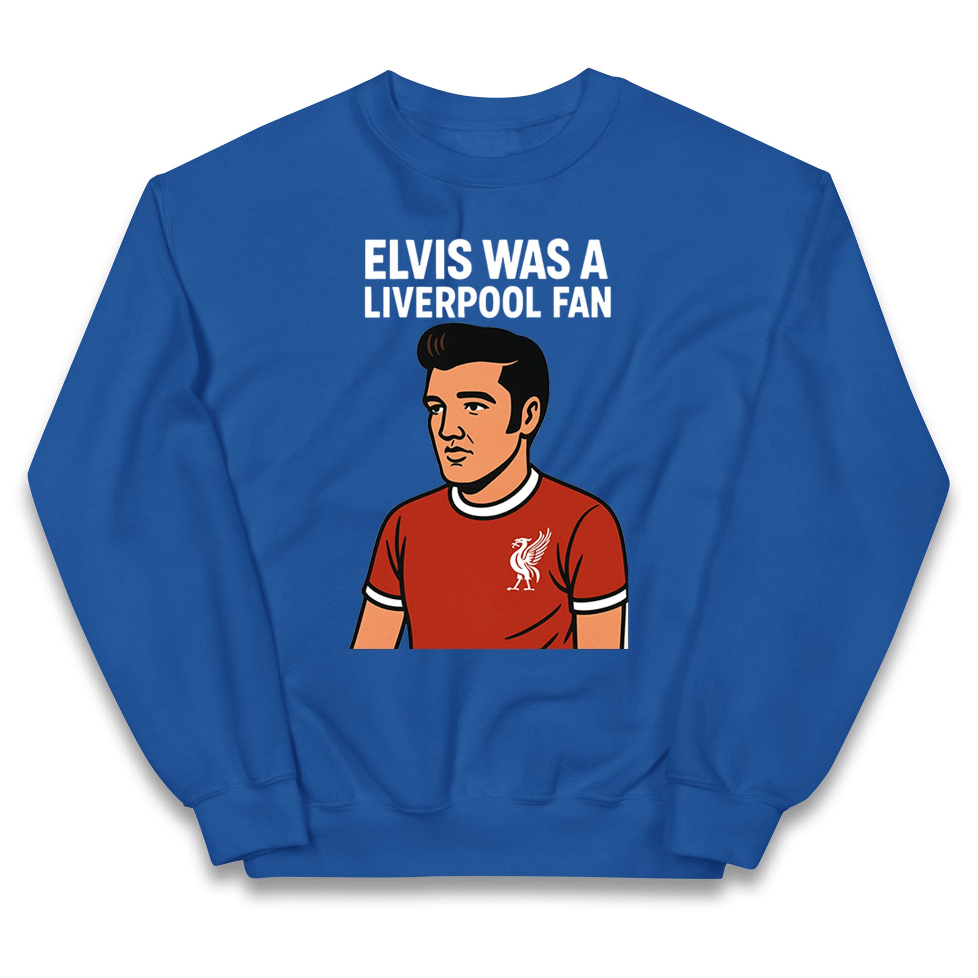 Elvis Presley Liverpool Football Kids Jumper