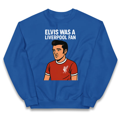 Elvis Presley Liverpool Football Kids Jumper