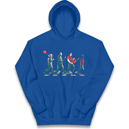 Horror Characters Friends Spoof Halloween Kids Hoodie